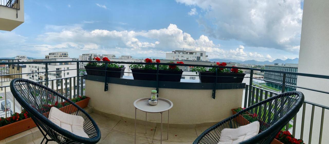 Executive Apartment Avantgarden Coresi Brassó Kültér fotó